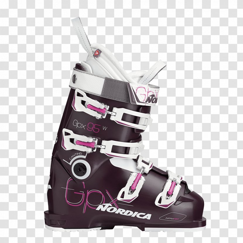 Nordica Ski Boots Alpine Skiing - Binding Transparent PNG