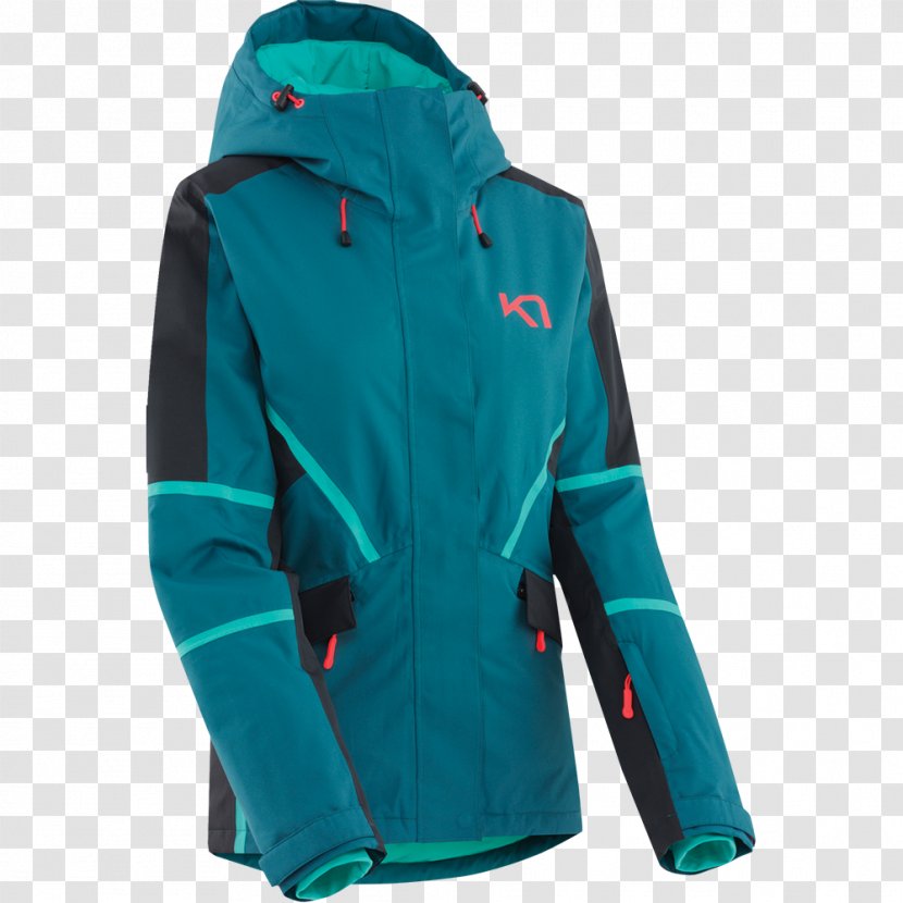 Hoodie Jacket Coat Ski Suit Parka - Kari Traa Transparent PNG