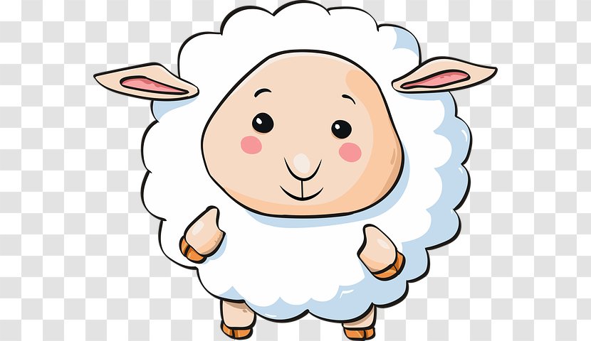 Sheep Farming Agriculture Vector Graphics Clip Art - Pleased - Lamb Svg Cute Transparent PNG