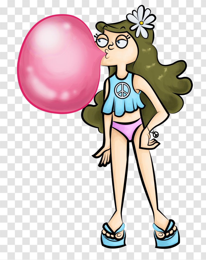 Human Behavior Cartoon Character Clip Art - Jenny Phineas And Ferb Transparent PNG