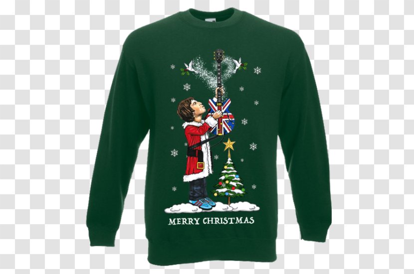 Long-sleeved T-shirt Sweater Christmas Ornament - Brand Transparent PNG