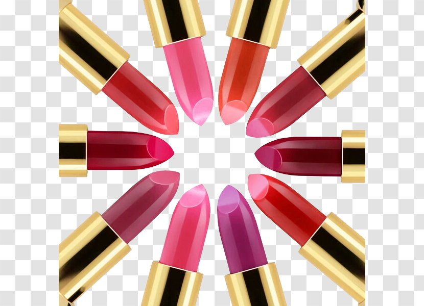 Lip Balm Lipstick Cosmetics Gloss - Makeup - Circle Transparent PNG