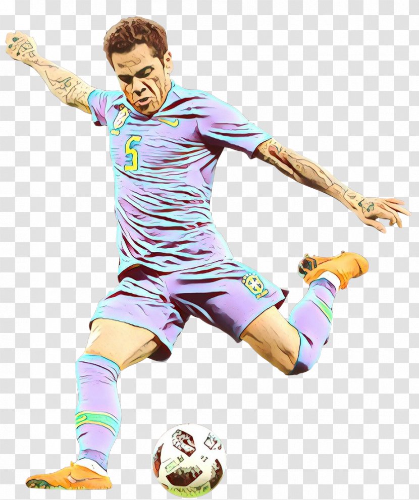 Football Player - Ball - Team Sport Transparent PNG