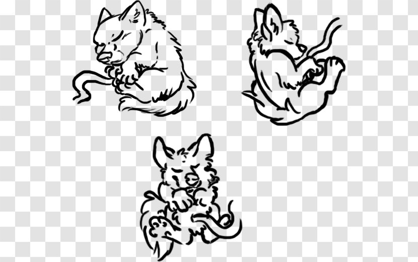 Whiskers Cat Drawing Clip Art - Watercolor - Baby Wolf Transparent PNG