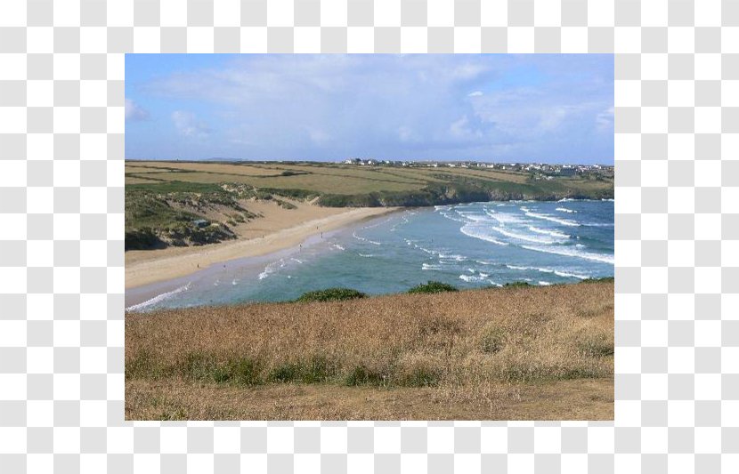 Crantock Beach Salt Marsh Shore Coast - Sandy Transparent PNG