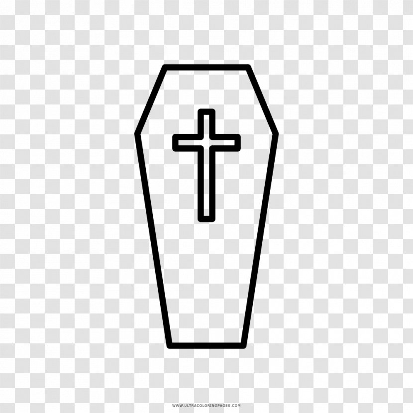 Drawing Coloring Book Coffin Page Painting Transparent PNG