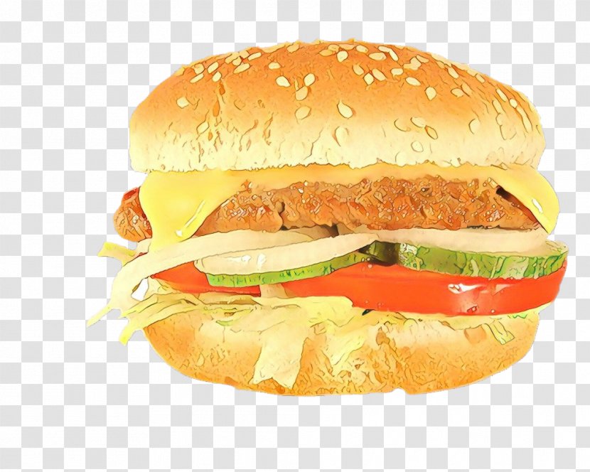 Hamburger - Fast Food - Breakfast Sandwich Cuisine Transparent PNG