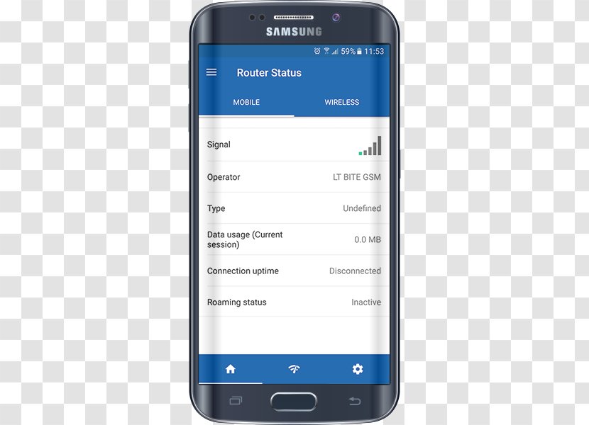 Feature Phone Smartphone Wireless Router - Mobile Transparent PNG