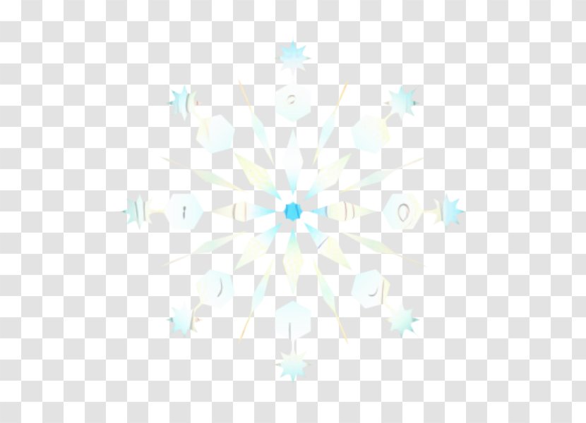 White Circle - Turquoise - Symmetry Transparent PNG