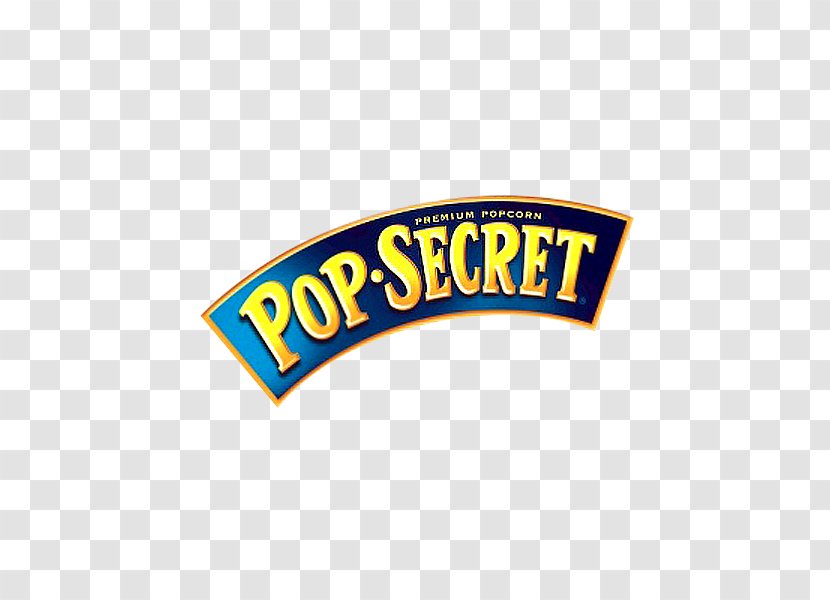 Pop Secret Brand Logo Popcorn Font Transparent PNG