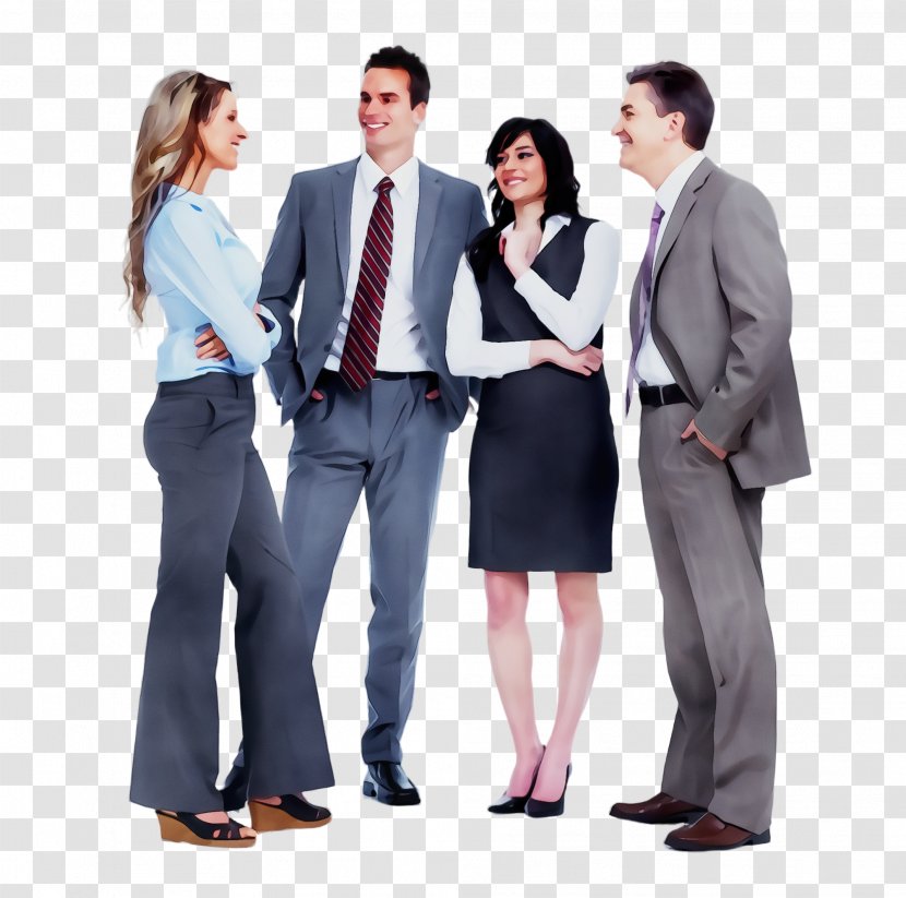 Suit Standing White-collar Worker Formal Wear Business - Whitecollar - Job Employment Transparent PNG