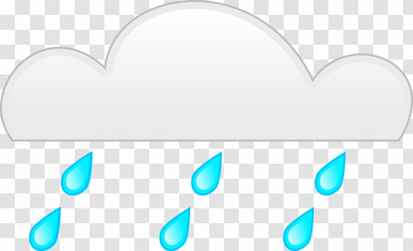 Rain Cloud Clip Art - Heart Transparent PNG