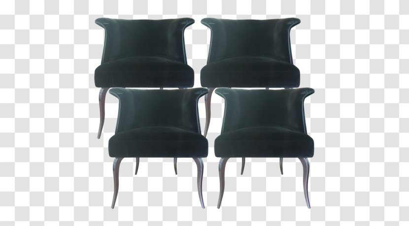 Chair Furniture Couch Dining Room House - Velvet - Four Legs Table Transparent PNG