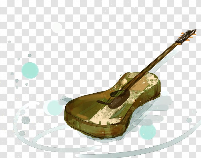 Watercolor Painting - Drawing - Violin Transparent PNG