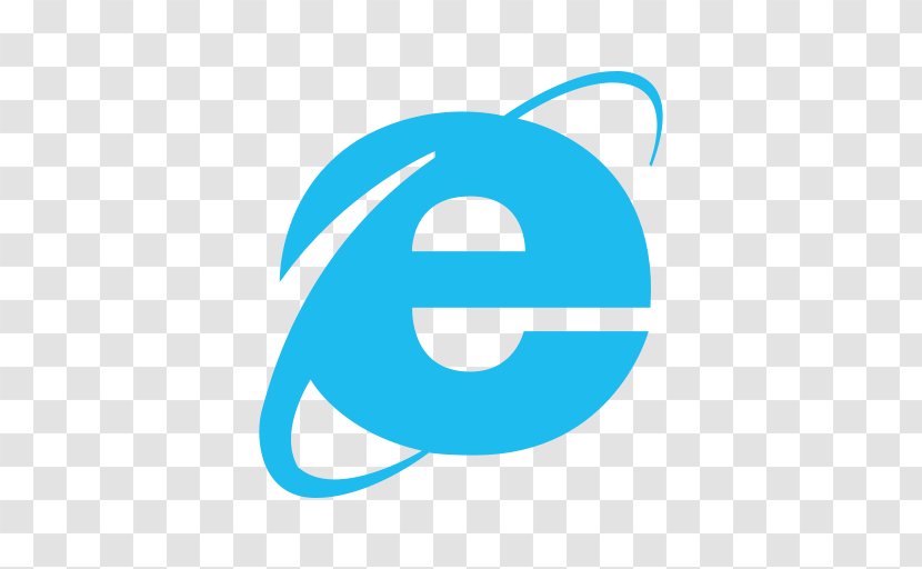 Internet Explorer Web Browser File - Aqua Transparent PNG