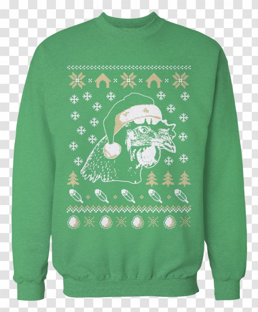 Dachshund Christmas Jumper Pembroke Welsh Corgi Hoodie Sweater - Green - Ugly Transparent PNG