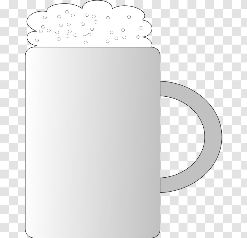 White Cup Mug - Beer Images Transparent PNG