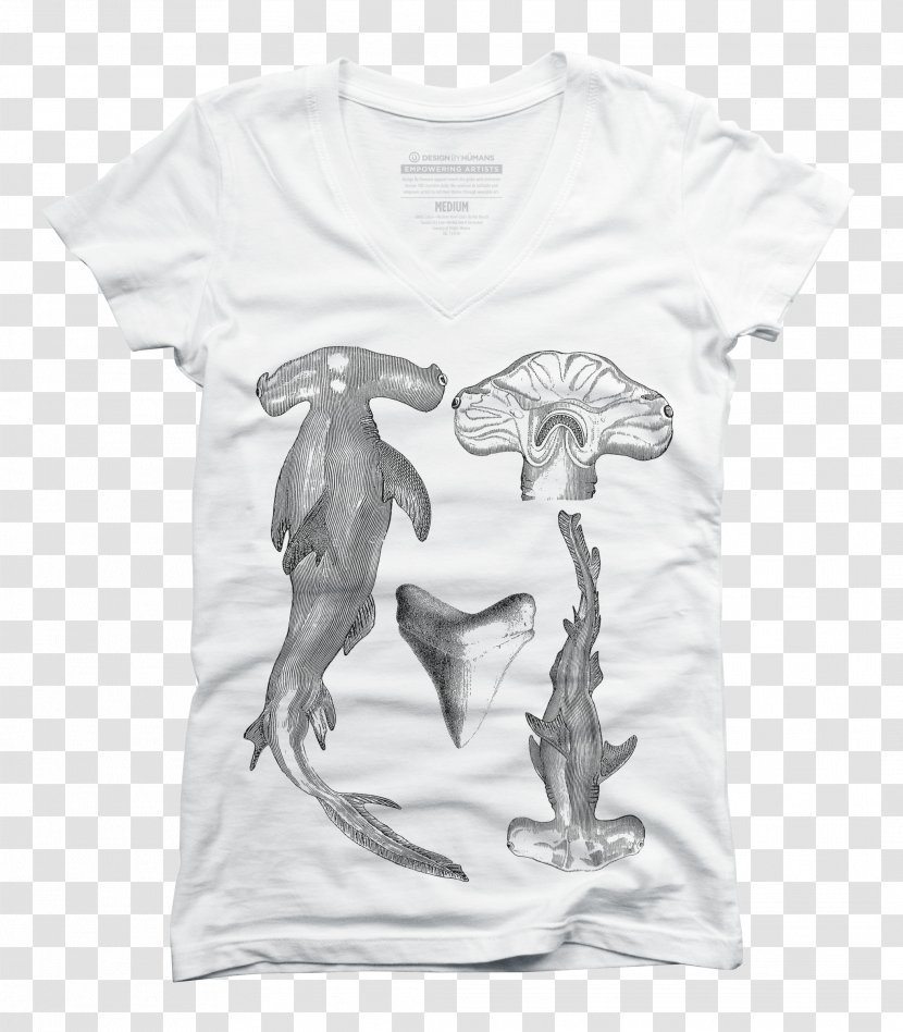 T-shirt Hammerhead Shark Tooth Transparent PNG