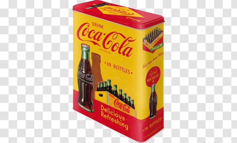 Coca-Cola Erythroxylum Coca Tin Box - Cola - 3d Transparent PNG
