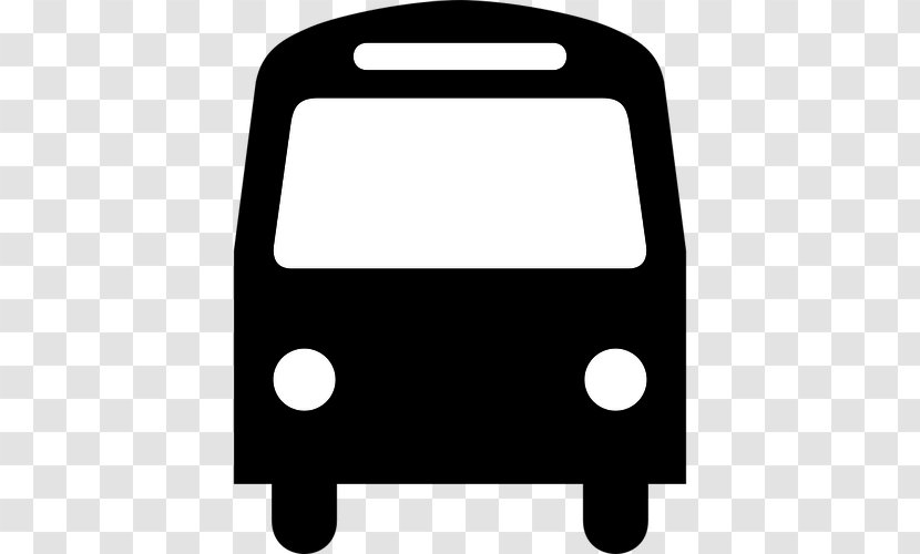 Bus Rail Transport Symbol Clip Art - Black - Station Transparent PNG