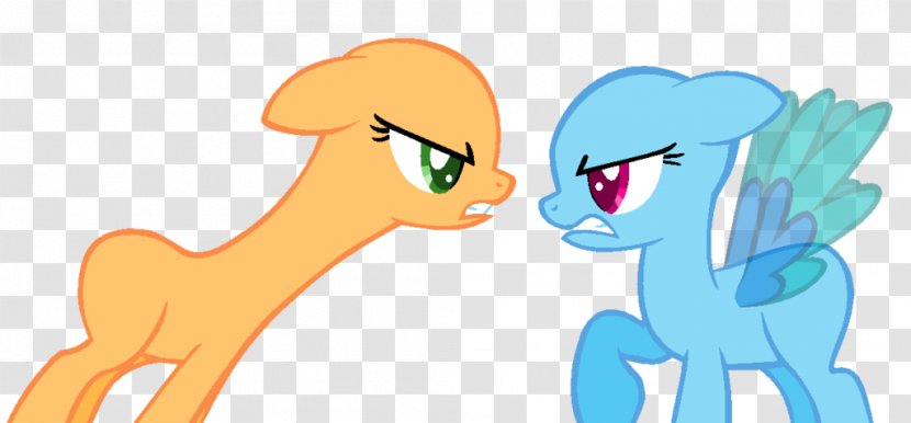 Pony Horse Rainbow Dash Them's Fightin' Herds - Cartoon - Couple Talking Transparent PNG