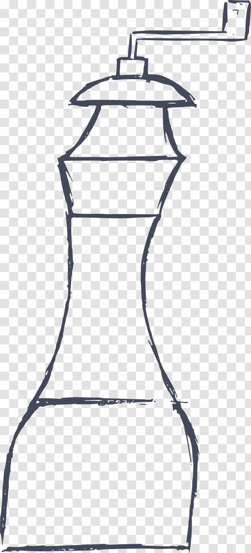 Black Pepper Mill Chili Clip Art - Footwear Transparent PNG