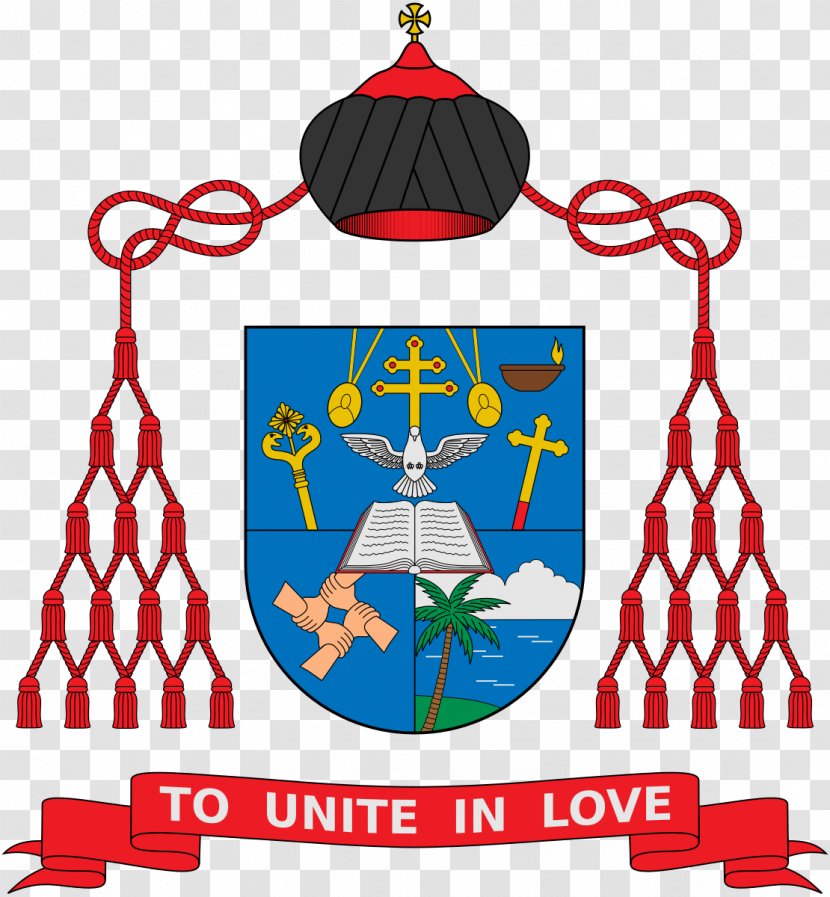 Almo Collegio Capranica Cardinal Coat Of Arms Priest Ecclesiastical Heraldry - Pope Transparent PNG