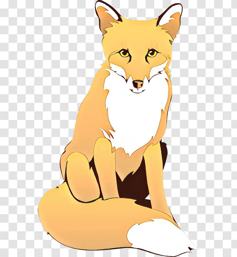 Whiskers Red Fox Cat Clip Art Illustration - Swift Transparent PNG