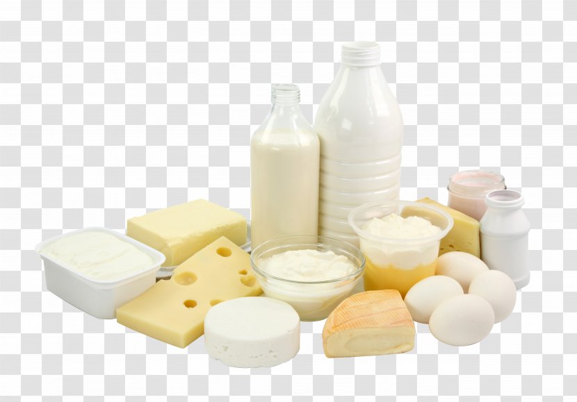 Milk Dairy Product Protein Food - Nutrition - Cheese And Egg Flour Picture Transparent PNG