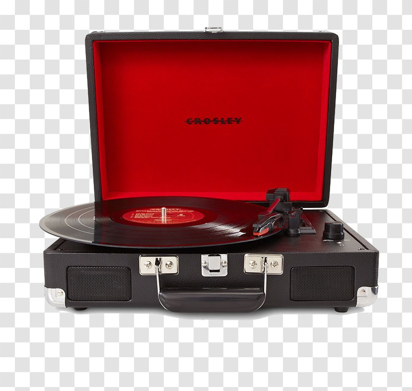 Crosley Cruiser CR8005A Phonograph Record Radio - Sound - Turntable Transparent PNG