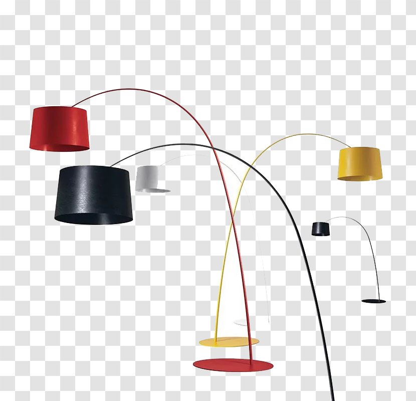Electric Light Foscarini Lighting Floor - Led Lamp - Colored Transparent PNG
