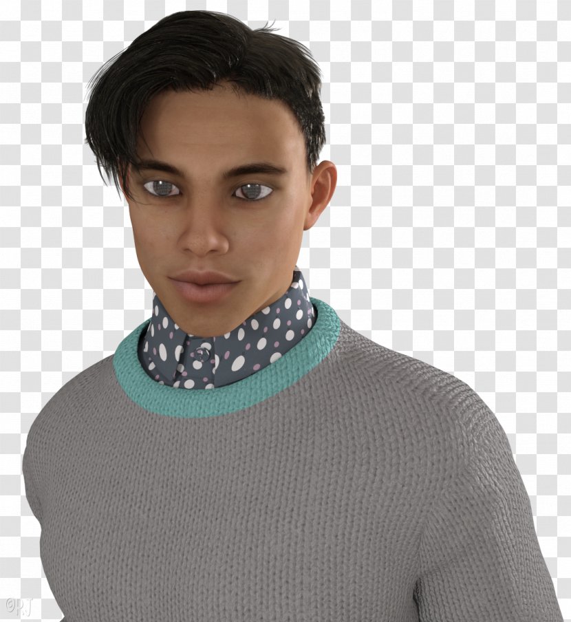 Turquoise Neck - Scarf - Dormitory Labeling Transparent PNG