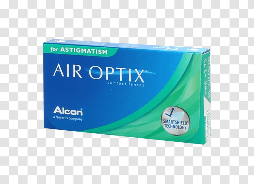 Contact Lenses Air Optix For Astigmatism Aqua O2 Toric Lens - Glasses Transparent PNG