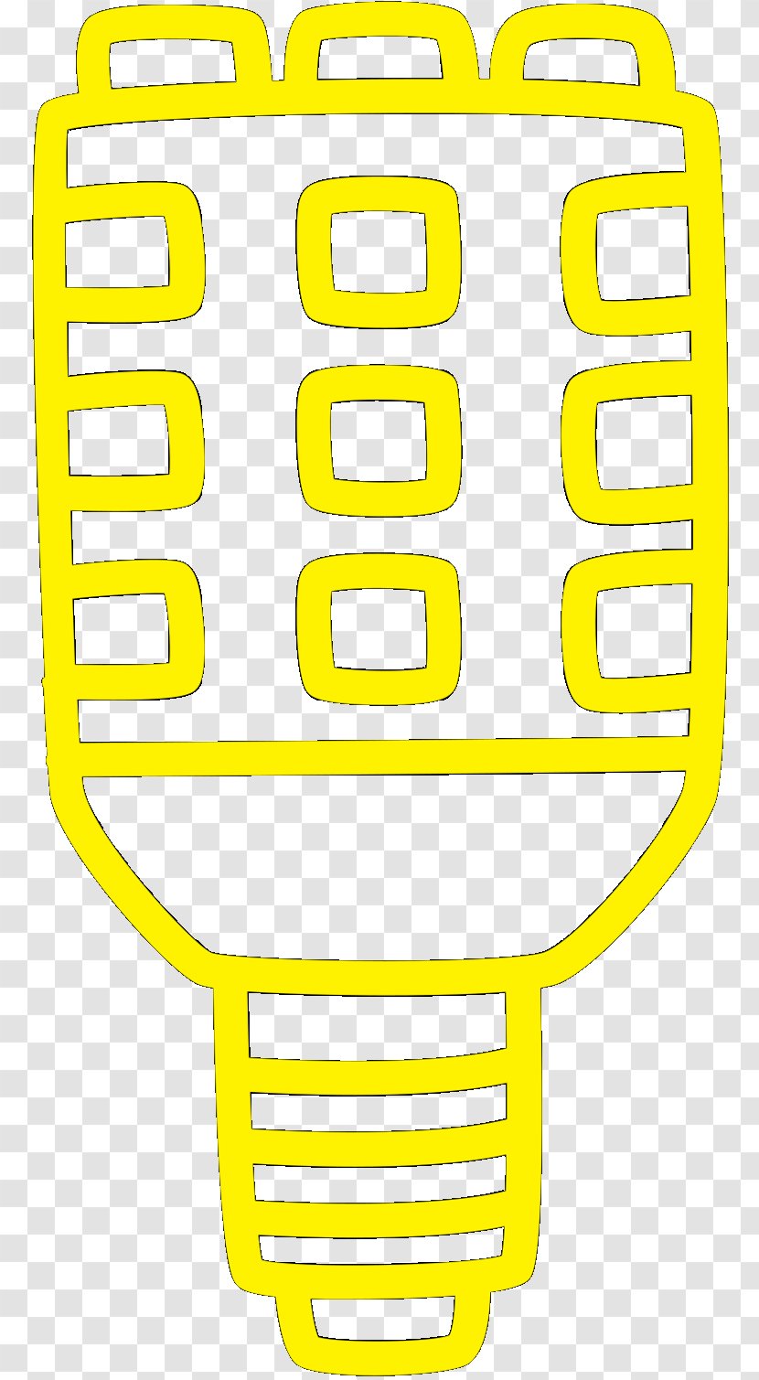 Car Automotive Lighting Line Angle Product Design - Yellow Transparent PNG