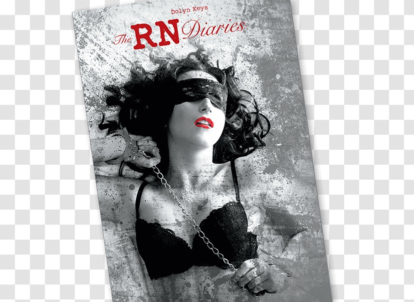 The RN Diaries Dolyn Keys Romance Novel Book Publishing - Retro Style Transparent PNG