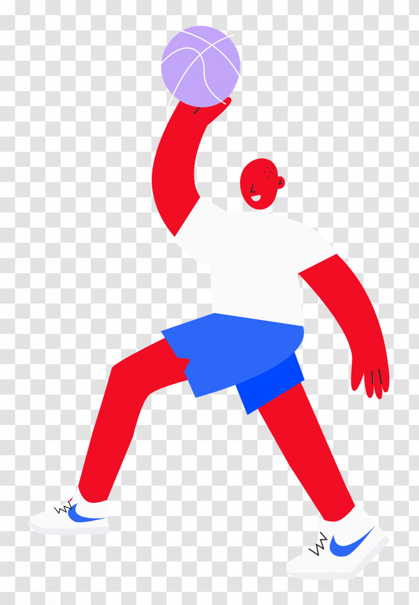 Playing Basketball Sports Transparent PNG