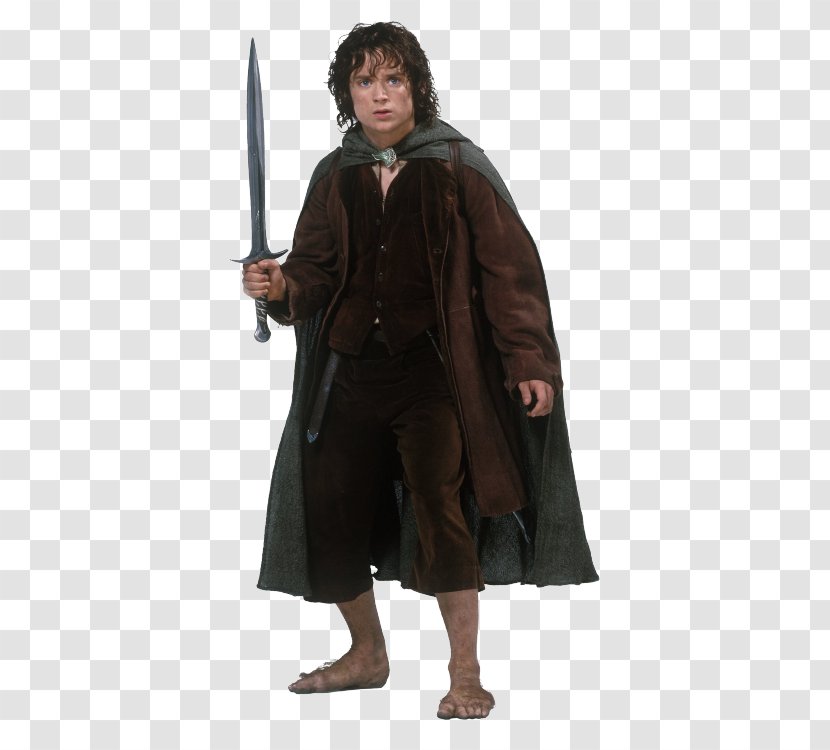 Frodo Baggins The Lord Of Rings: Fellowship Ring Samwise Gamgee Gandalf Meriadoc Brandybuck - Clipart Transparent PNG