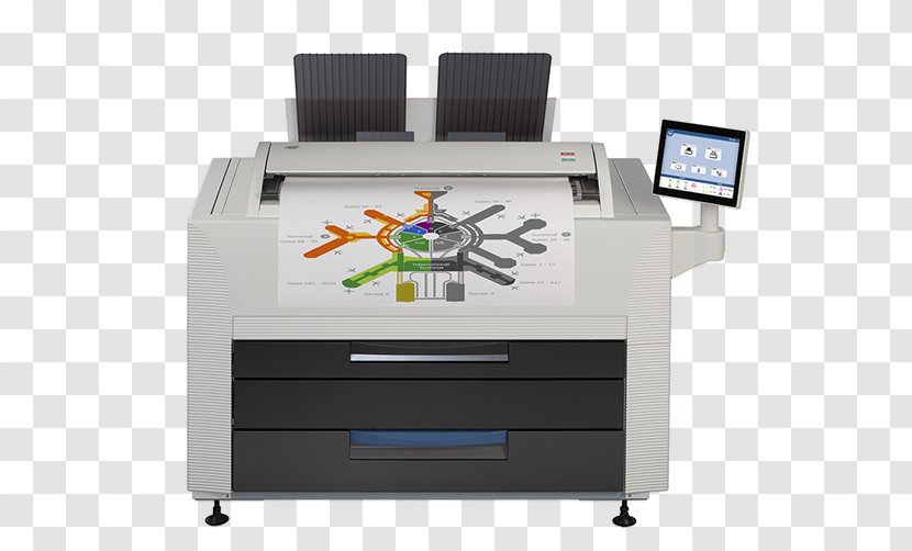 Wide-format Printer Color Printing System - Reprography Transparent PNG