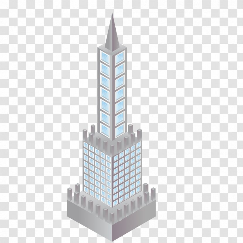 Dubai Skyscraper Building - Vector Transparent PNG