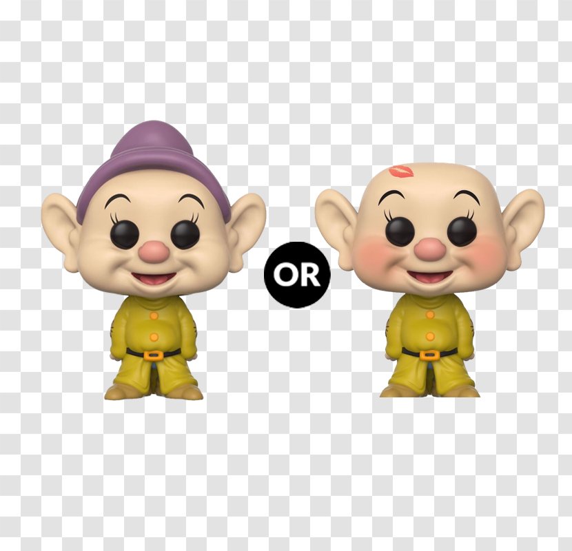 Dopey Seven Dwarfs Bashful Sneezy Funko - Collectable Transparent PNG