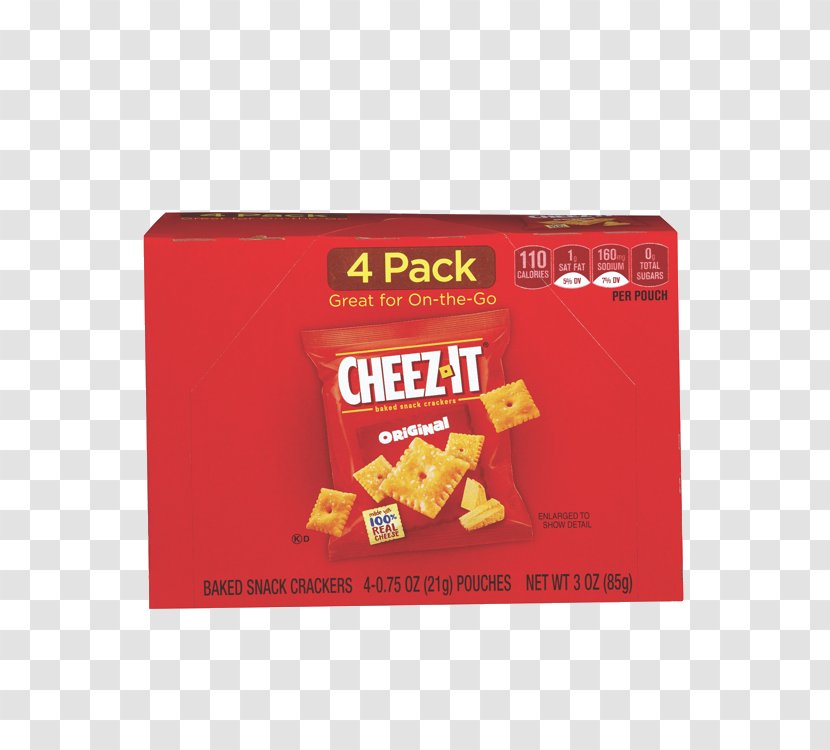 Sunshine Cheez-It Original Crackers Pretzel Cheese - Nabisco - Multi Potted Meat Transparent PNG