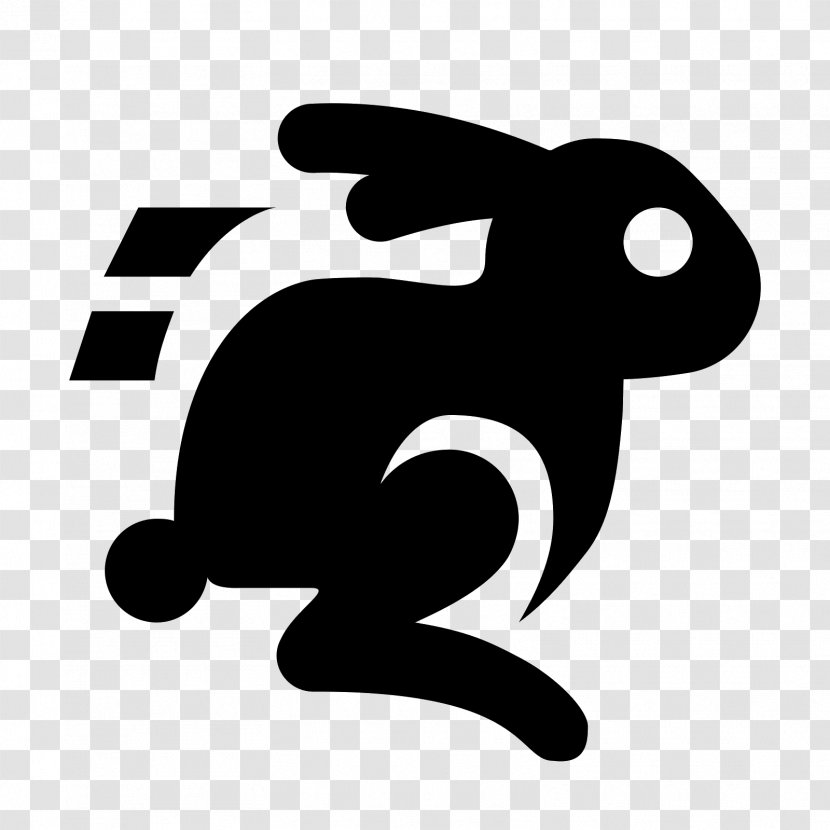 Rabbit Hare Clip Art - Running Transparent PNG