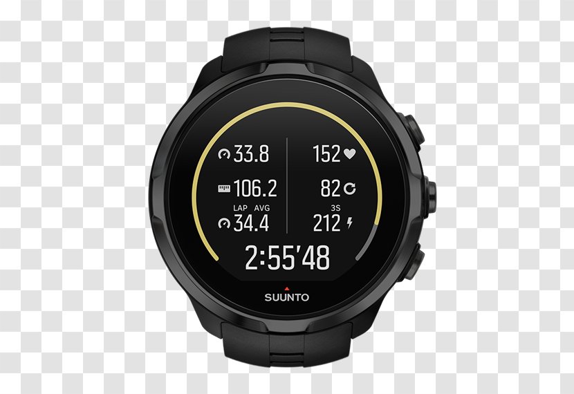 Watch Suunto Spartan Sport Wrist HR Trainer Heart Rate Monitor - Strap Transparent PNG