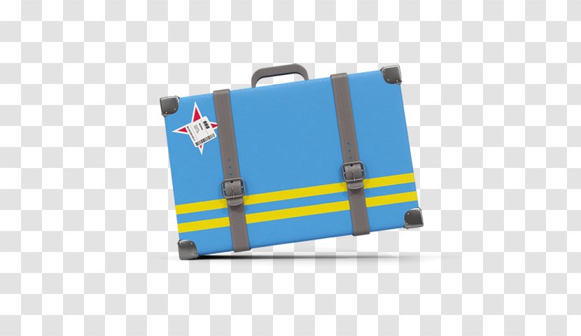 Flag Of Guatemala Suitcase - Electric Blue Transparent PNG
