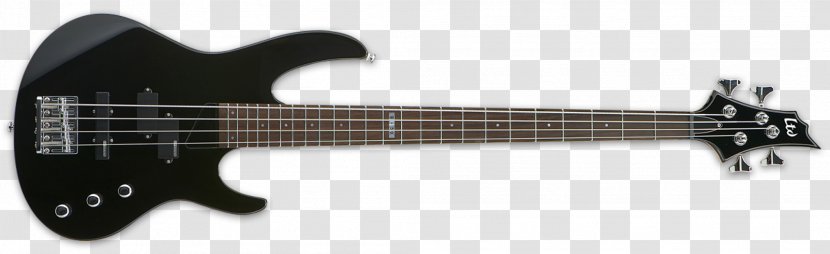 ESP Guitars Bass Guitar Electric String Instruments - Silhouette Transparent PNG