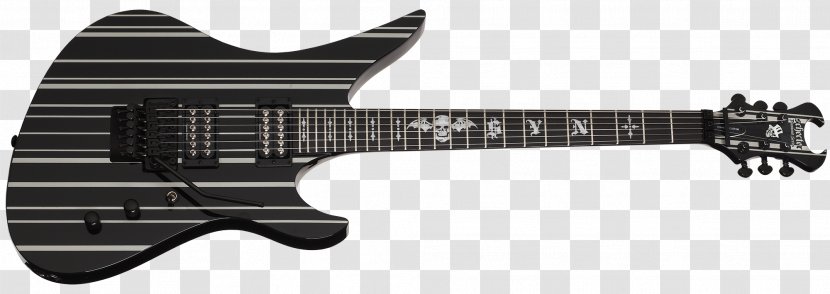 Schecter Guitar Research Electric Synyster Gates Floyd Rose - Musical Instrument Accessory Transparent PNG