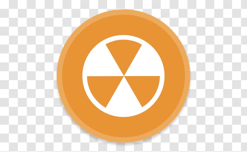 Symbol Trademark Orange - Radiation - Burnable Transparent PNG