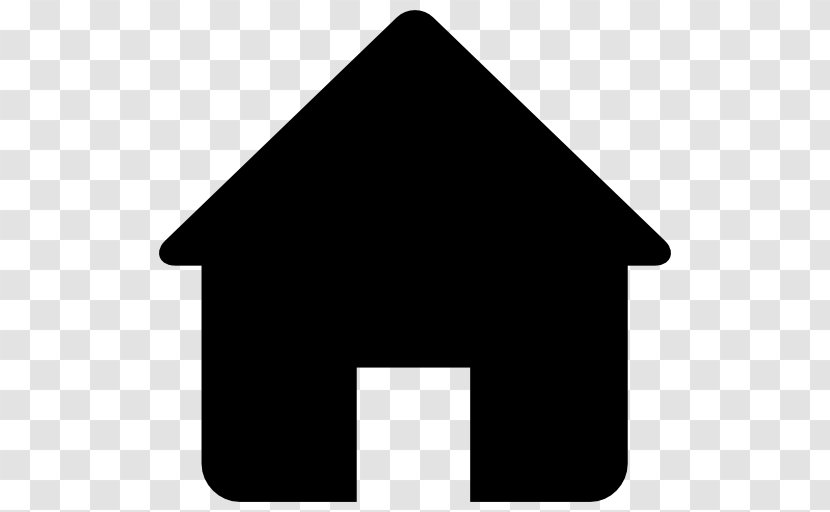 House - Black And White - Symbol Transparent PNG