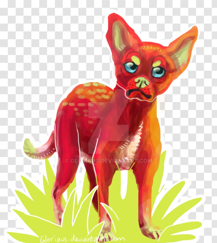 Cat Red Fox Dog Carnivora - Whiskers - Watercolor Strawberry Transparent PNG