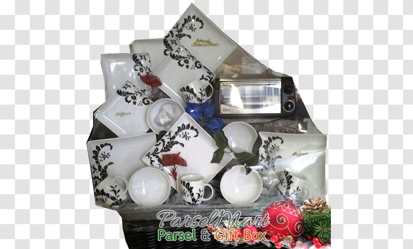ParselMart Food Gift Baskets Ceramic Christmas - Basket Transparent PNG